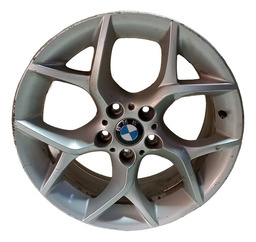 Roda Bmw X1 2010/2011/2012/2013/2014 R18 Com Detalhe Prateado