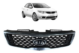 Grade Frontal Radiador Kia Cerato 2009 2013 Orig Detalhe Preto