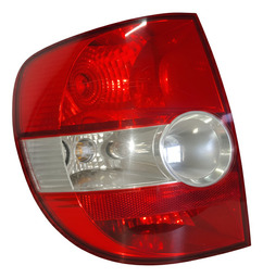 Lanterna Traseira Esquerda Fox G1 2004 À 2010 Esquerdo/motorista Vermelho