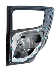 PORTA TRASEIRA DIREITA MOBI 2017/ (AVARIA)