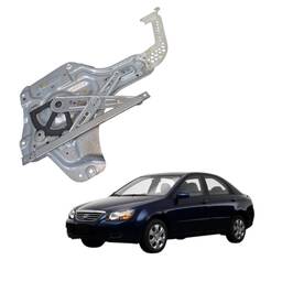 MÁQUINA DE VIDRO PORTA TRASEIRA ESQUERDA CERATO 2006 A 2009