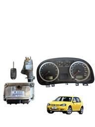Kit Módulo Injeção Vw Golf Sportline 1.6 2008 032906032AL