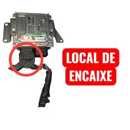 PLUG ESQUERDO MODULO INJEÇÃO ELETRONICA KICKS 2019 SV