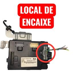 PLUG CINZA MODULO CONFORTO NISSAN KICKS 2019 SV