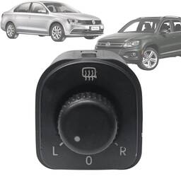 Botão Do Retrovisor Volkswagen Jetta 2006 A 2010