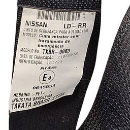 CINTO TRASEIRO ESQUERDO NISSAN KICKS 2019 SV