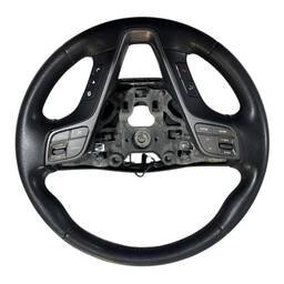 VOLANTE DIREÇÃO COMANDOS HYUNDAI SANTA FÉ 2015 PRETO