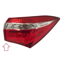 Lanterna Traseira Direita Corolla 2015 a 2017 (canto) Led