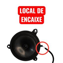 PLUG AUTO FALANTE PORTA T.D COROLLA CROSS XRE 2022 2.0