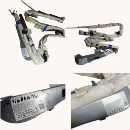 Par Cortina Airbag Direito/Esquerdo Volkswagen Tiguan 2009/
