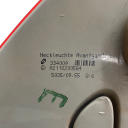 LANTERNA ESQUERDA MERCEDES-BENZ E350 2005 A2118200564 DET