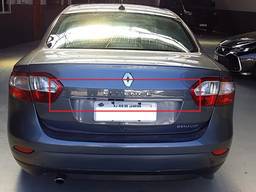 Friso Moldura Tampa Traseira Fluence 2011 2012 a 2018