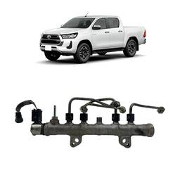 Flauta Bico Injetor Toyota Hilux 2.8 2016 Á 2024