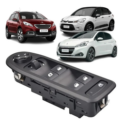 COMANDO VIDRO ELÉTRICO PEUGEOT 208 2008 98007436ZD C3