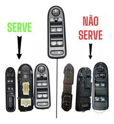 COMANDO VIDRO ELÉTRICO PEUGEOT 208 2008 98007436ZD C3