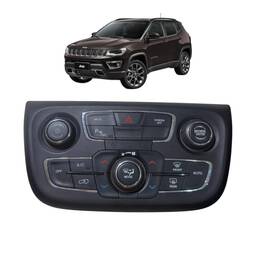 Comando Ar Condicionado Som Origina Jeep Compass 2017 a 2021