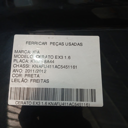 PARALAMA DIREITO CERATO 2010 A 2013