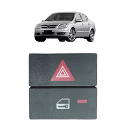 Botão Interruptor Trava Pisca Alerta 93307964 Vectra 06 12