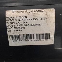 PORTA TRASEIRA ESQUERDA XSARA PICASSO 2001 2002 A 2011