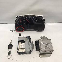 Kit Code Módulo Injeção Nissan March 2015 a 2019