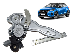 MÁQUINA DE VIDRO PORTA TRASEIRA ESQUERDA KICKS 2017/