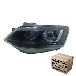 FAROL ESQUERDO FOX SPACE 2015 A 2022 FRISO PRETO (LER)