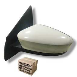 RETROVISOR ESQUERDO KA 2015 A 2021 MANUAL S/ PISCA C/DETALHE