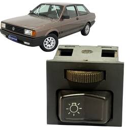 Botão Farol Gol 1988 1989 1990 1991 1992 1993 1994 C/lâmpada