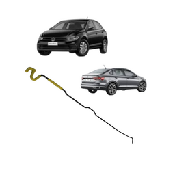 Vareta Haste Capô Volkswagen Polo Virtus 2018 2025
