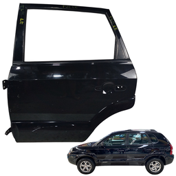 Porta Traseira Esquerda Hyundai Tucson 2005 a 2017 Original