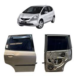 Porta Traseira Direita Fit 2004 2005 a 2008