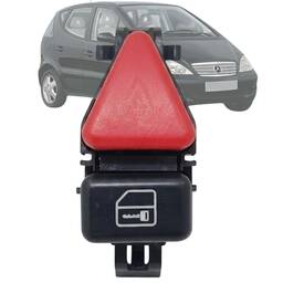 ´botão pisca alerta mercedes a160 a190 99 até 2005 original