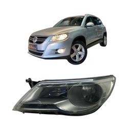 Farol Tiguan 2010 a 2011 S Xenon Esquerdo Recuperado