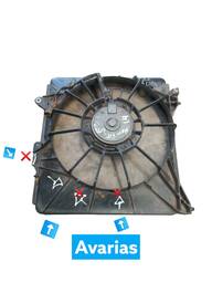 Motor Ventoinha New City Fit 1.4 Automático 2014 C/ Avaria 