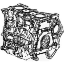 Motor Parcial Jeep Compass 2.0 2012 a 2015 gasolina