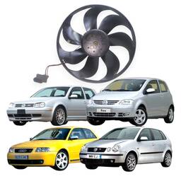EletroVentilador Ventoinha A3 Golf Polo Fox Polo 06 a 2022