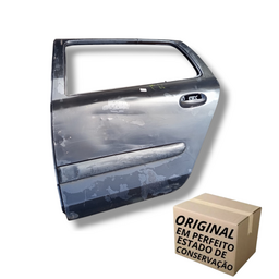 PORTA TRASEIRA ESQUERDA CLIO 2000 2001 A 2012 C/DETALHE