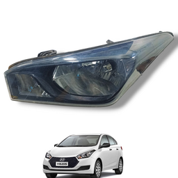 Farol Esquerdo HB20 2013 a 2019 Máscara Negra