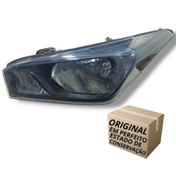 FAROL ESQUERDO HB20 2013 A 2019 MÁSCARA NEGRA