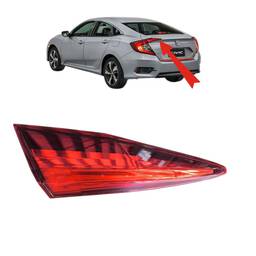 Lanterna Traseira Esquerda Civic G10 2017 2018 a 2021 Mala