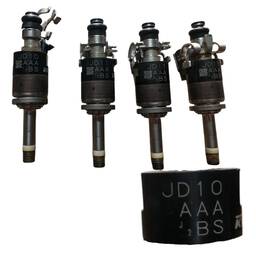 JOGO 4 BICOS INJETOR CIVIC G10 HRV CRV 1.5 2017 A 2021 TURBO