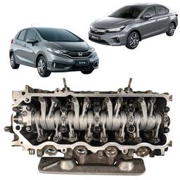 Cabecote Fit City 1.4 1.5 2009 2010 2011 2012 2013 2014