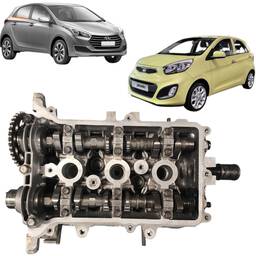 Cabecote HB20 Picanto 1.0 2013 2014 2015 a 2020 2021 2022