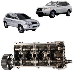 Cabecote Santa Fe Tucson 2.7 V6 2008 2009 2010 Direito