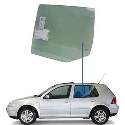 Vidro Porta Traseira Esquerda Golf 1998 a 2013