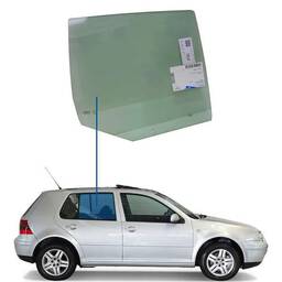 Vidro Porta Traseira Direita Golf 1998 a 2013