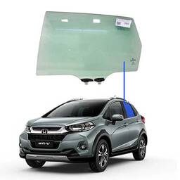 Vidro Porta Traseira Esquerda WR-V 18/21 / Fit 2015 a 2022
