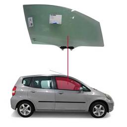 VIDRO PORTA DIANTEIRA DIREITA FIT 2004 A 2008
