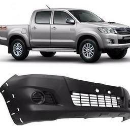 Parachoque Dianteiro Toyota Hilux 12 a 2015 C/ Furo Moldura