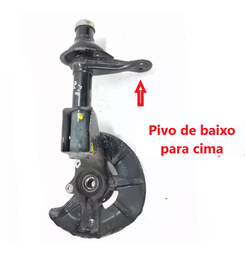 Manga Eixo Torre Esquerda Gol Parati Saveiro Bola G3 G4 